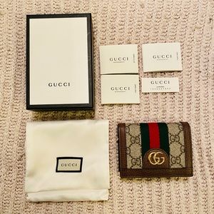 ❤️SOLD❤️Ophidia GG Card Case / Wallet - Brand New!